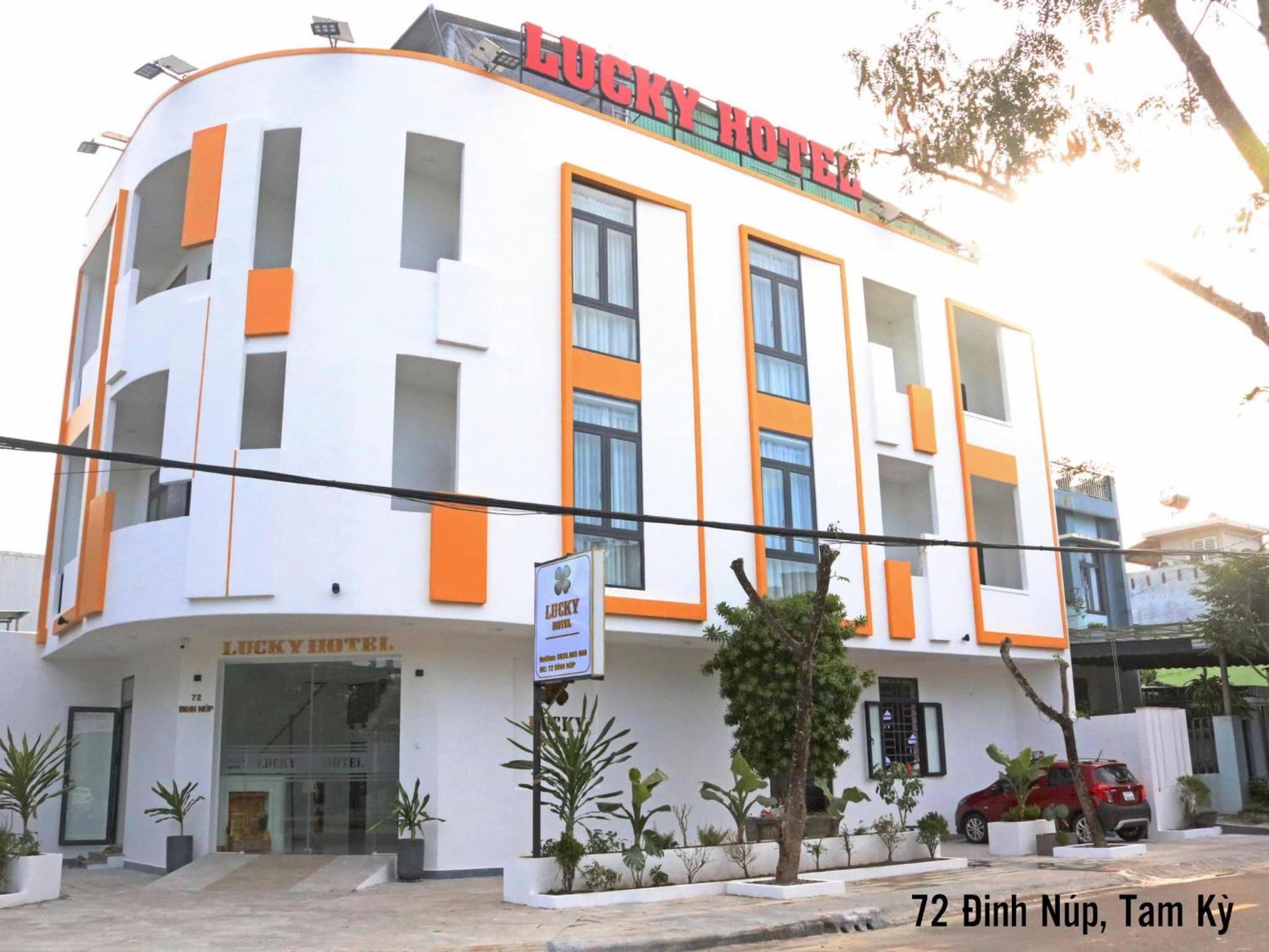 Lucky Hotel Mini Tam Ky Exterior foto